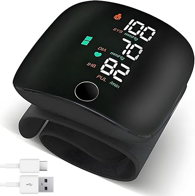 Автоматический тонометр на запястье от аккумулятора + кейс SBR Киев - изображение 1