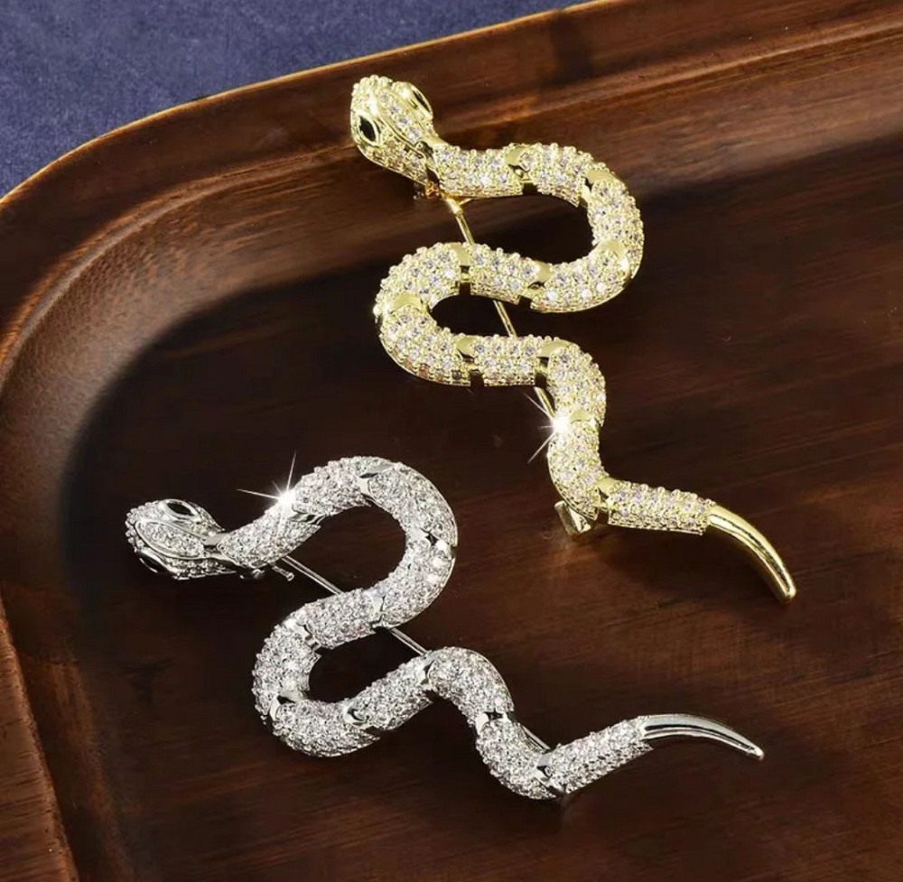 Брошка "Змія" Сміла - фото 4