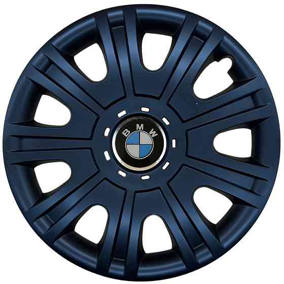 Автомобильные модельные колпаки R15 SJS BMW 319 4шт, черные Винница