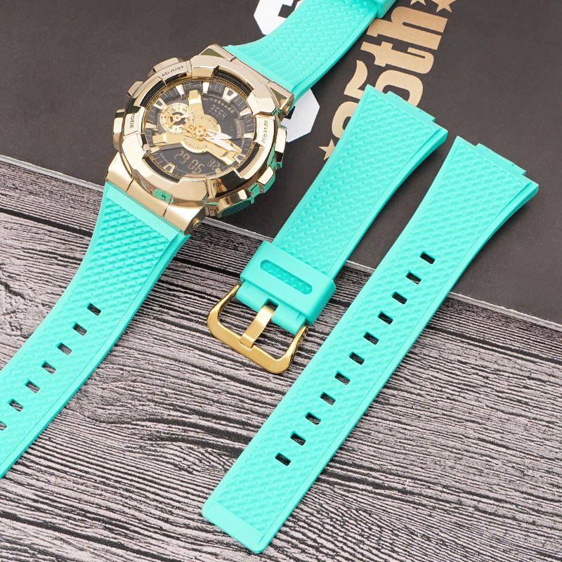 Ремінець для Casio G-Shock GA-100/110 Light Green GD SBR Київ - фото 3