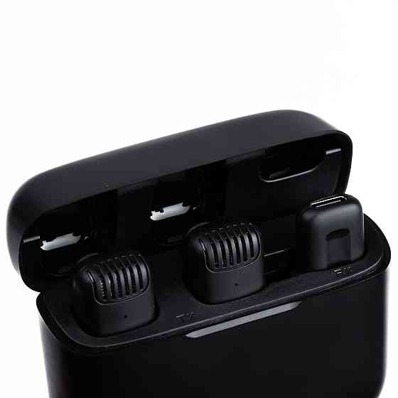 Петлічка для телефону бездротова набір 2 шт блютуз мікрофон петличний з шумозаглушенням HP176096 Коломыя