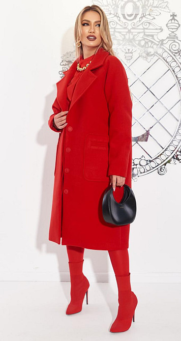 Стильне кашемірове пальто (42) Київ - фото 3