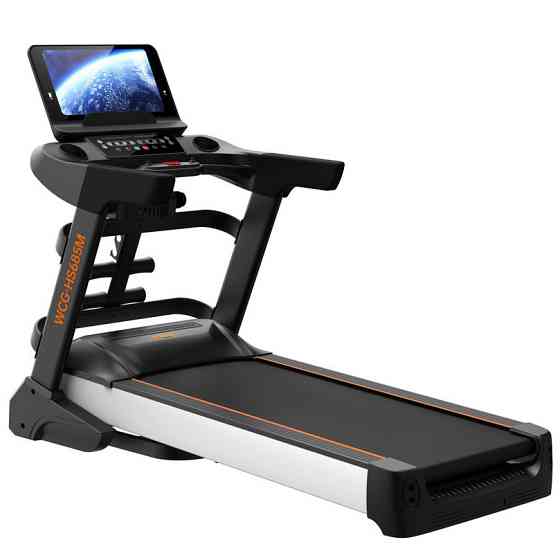 Бігова доріжка електрична WCG-WCG-HS685M + Гантелі + Масажер БЕЗКОШТОВНА ДОСТАВКА Київ