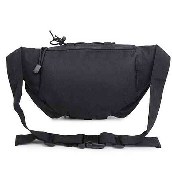 Сумка тактична поясна чорна Київ