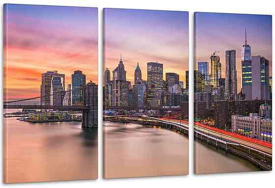 Модульна картина Місто Art-33_3А Київ