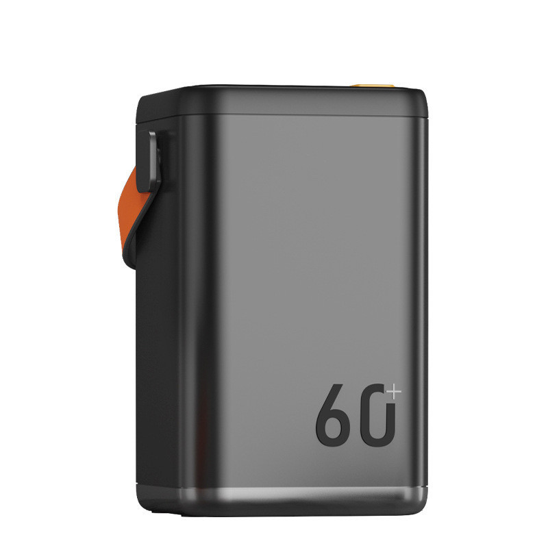 Повербанк O2 Project P YT-2430 45W 60000 mAh с быстрой зарядкой, фонариком и цветным дисплеем (Черный) Киев - изображение 2