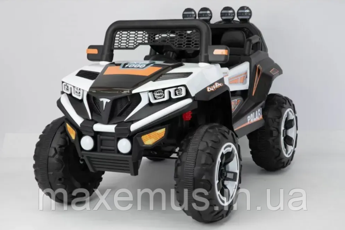 Детский электромобиль с пультом управления 4х4 Spoko SP V 50 электромобиль для детей аккумуляторный белый Мостиска - изображение 1
