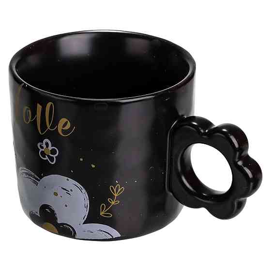 Yiwu Чашка для чаю та кави порцелянова Love 420 (мл) гарна оригінальна кружка на подарунок FM-1 Коломыя