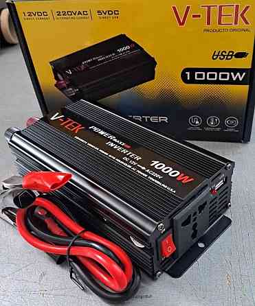 Инвертор 1000W Преобразователь напряжения 12V в 220V Інвертор з USB. Київ