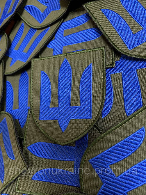Шеврон механизированные войска ВСУ (Форма щит. На липучке) Размер 8x7см Киев - изображение 3