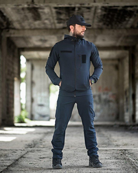 Еластичний тактичний костюм agony синій дснс НП4889 Одеса - фото 2