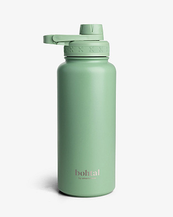 Бутылочка для води металева з підвійною вакуумною ізоляцією Bohtal Insulated Sports Bottle 960 ml/32 oz Кам'янське - фото 5
