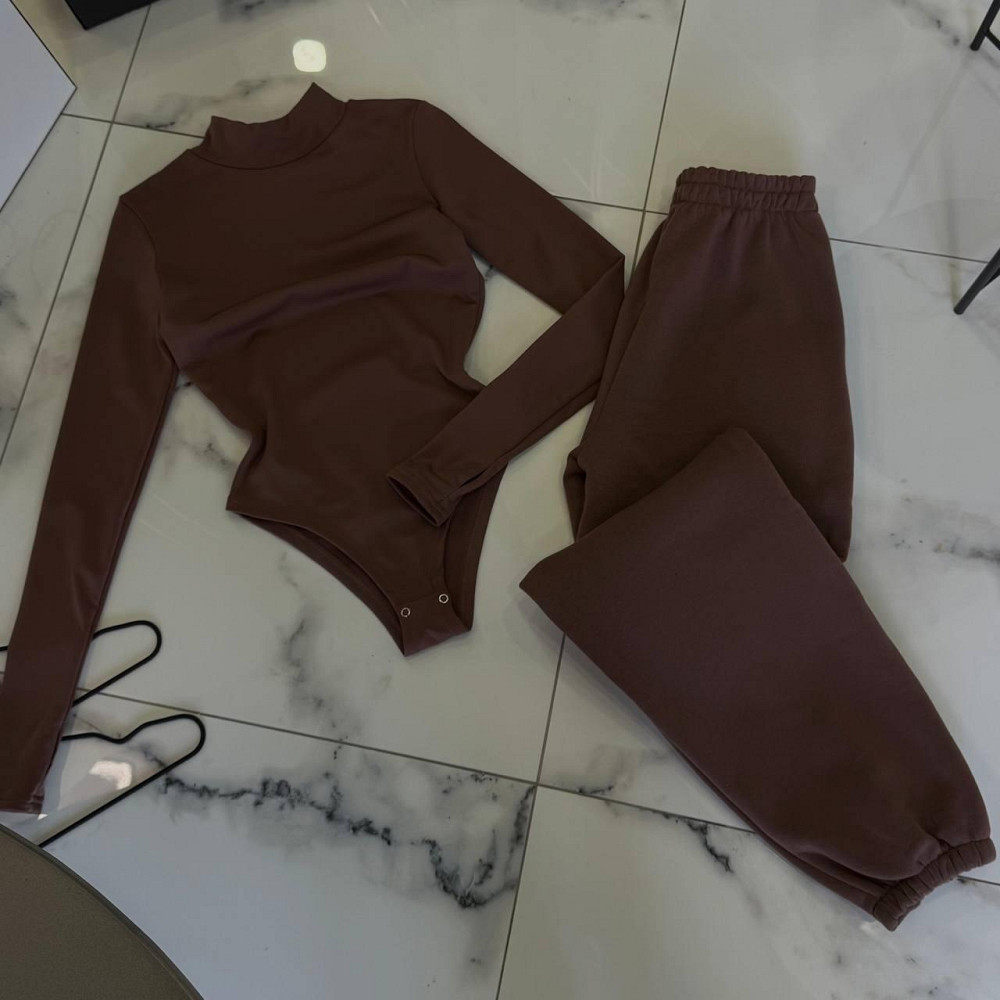 Жіночий базовий комплект з утепленням тринитка на флісі Моко, 46/48 Одеса - фото 2