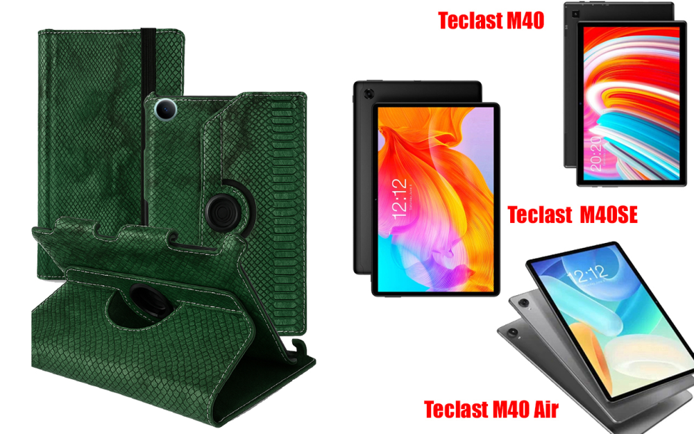 Чохол Spinner360 для планшета Teclast M40, M40SE, M40 Air, колір Reptyliya Київ - фото 1