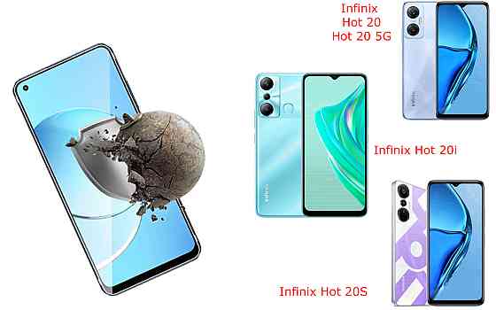 Захисне скло DefenzoGlass для Infinix Hot 10 Play, Hot 10S – подвійна міцність Київ