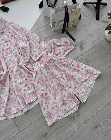 Женский стильный повседневный костюм из натуральной ткани штапель Розовый Одесса