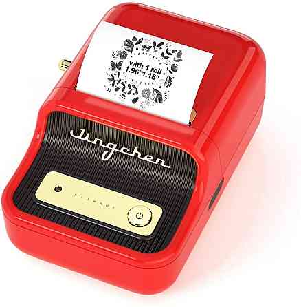 Термопринтер для друку наклейок NIIMBOT B21S Red Киев