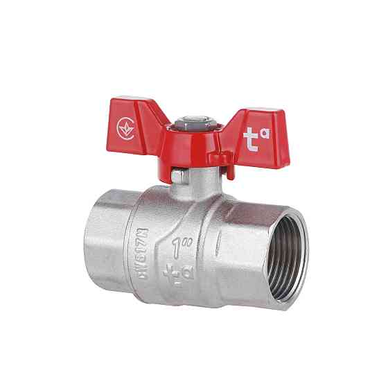 Кран кульовий Thermo Alliance Forte 1" ВР для води (метелик) SF602W25 Київ