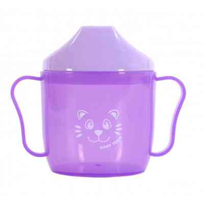 Поильник-непроливайка Baby Team зі спаутом фиолетовая 180 мл (5007_фиолетовый) Винница