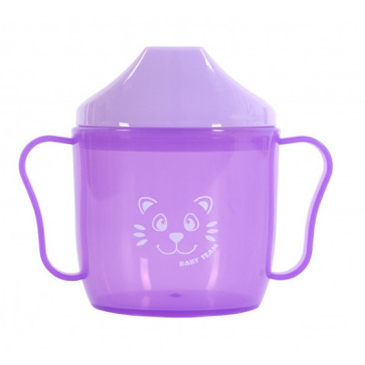 Поильник-непроливайка Baby Team зі спаутом фиолетовая 180 мл (5007_фиолетовый) Винница - изображение 1