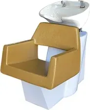 Перукарська Мийка Detail - Hair Style Myjnia Fryzjerska Luxor Zloty Fotel (30) Biała Umywalka (Dhs-6667-30W) Київ