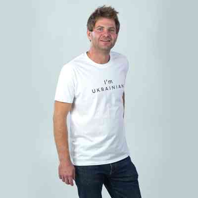 Футболка Sol's Imperial 190 I'am Ukrainian білий M (11500102/138M) Винница