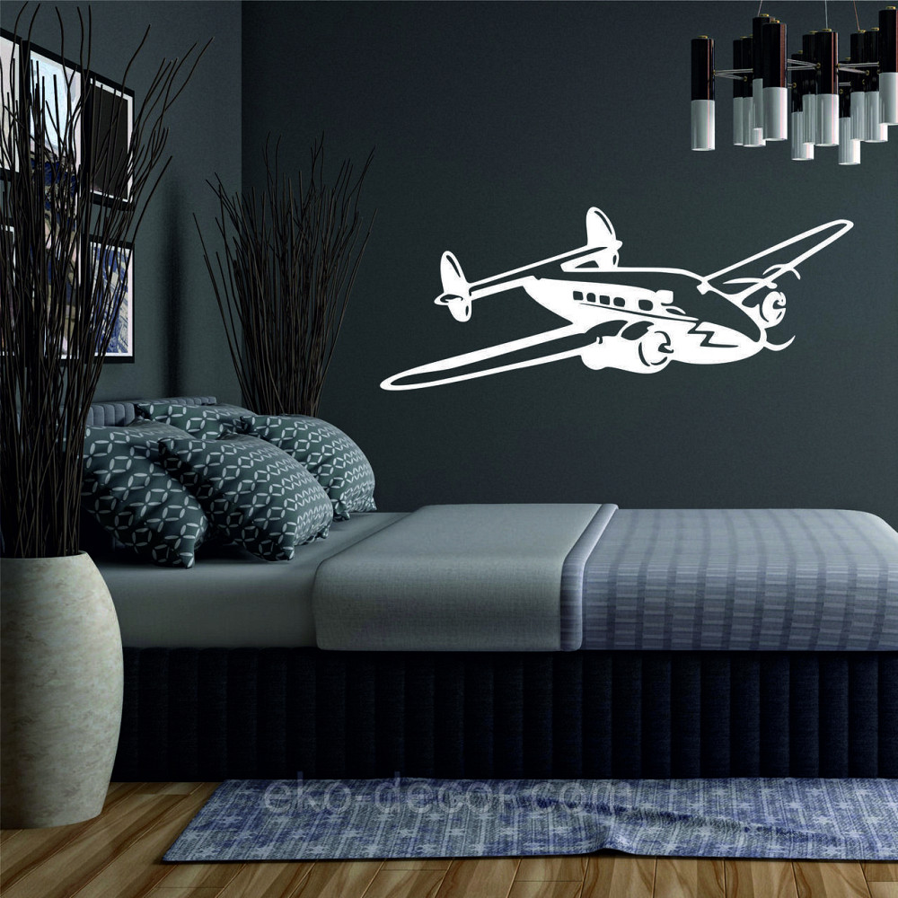 Декоративне настінне Панно «Літак», Декор на стіну Київ - фото 5