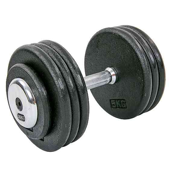 Гантель 35 кг цільна професійна RECORD-7231-35 Київ