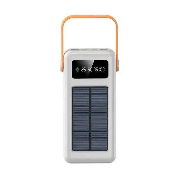 Зовнішній акумулятор (Power Bank) 80000мАг 8Вт Solar з сонячною панеллю та ліхтариком для заряджання пристроїв Одеса - фото 8