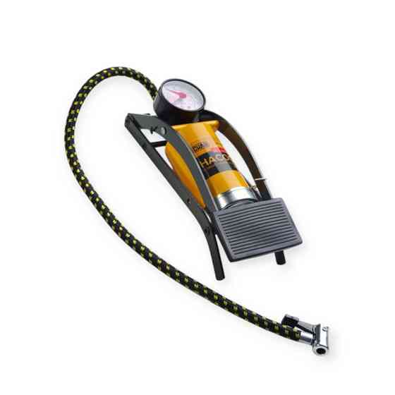 Насос ножний 1 циліндр метал. з маном. 7 атм (55х100) Мукачево