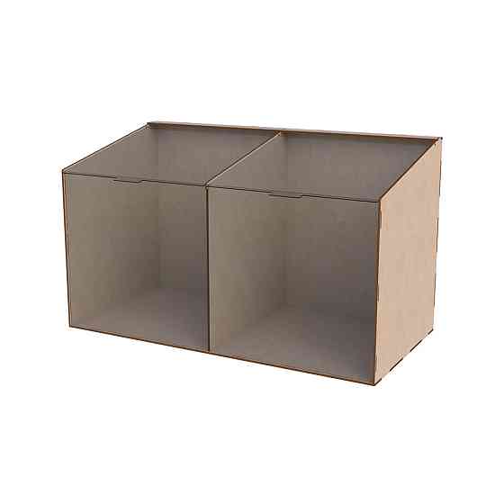 Диспенсер EKOSTAR для конфет, снеков, орехов, крупы на 2 ячейки Киев