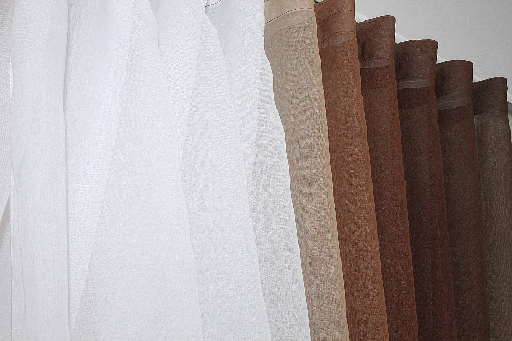 Кухонные шторки VR-Textil № 106к батист 