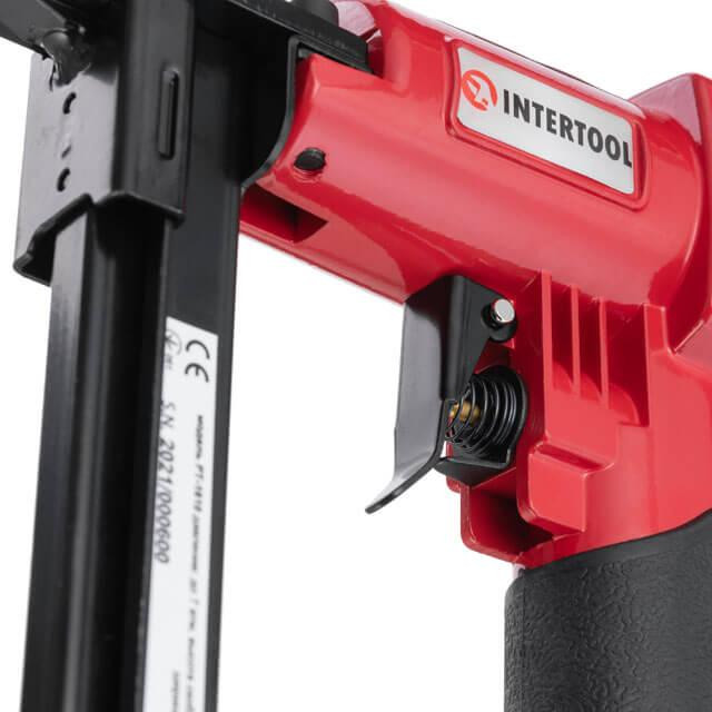 Степлер пневматичний, для скоби 12,80×16 мм INTERTOOL PT-1610 Киев - изображение 8