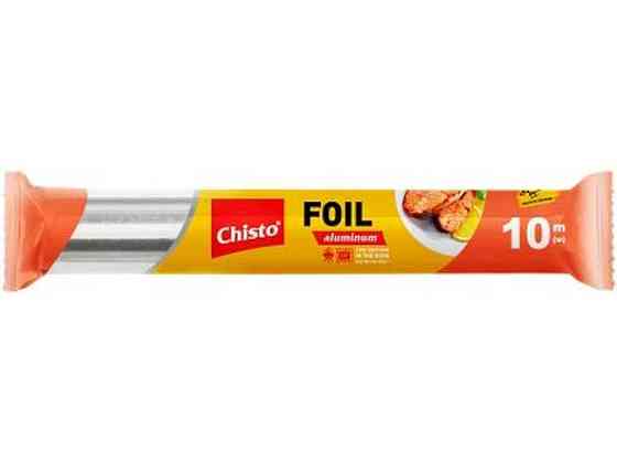 Фольга алюмінієва для харчових продуктів 10м ТМ Chisto Київ