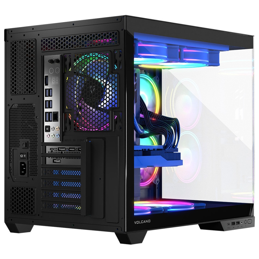 Корпус Modecom VOLCANO PANORAMA APEX ARGB 5F MIDI GREY без БЖ ATX Вінниця - фото 7