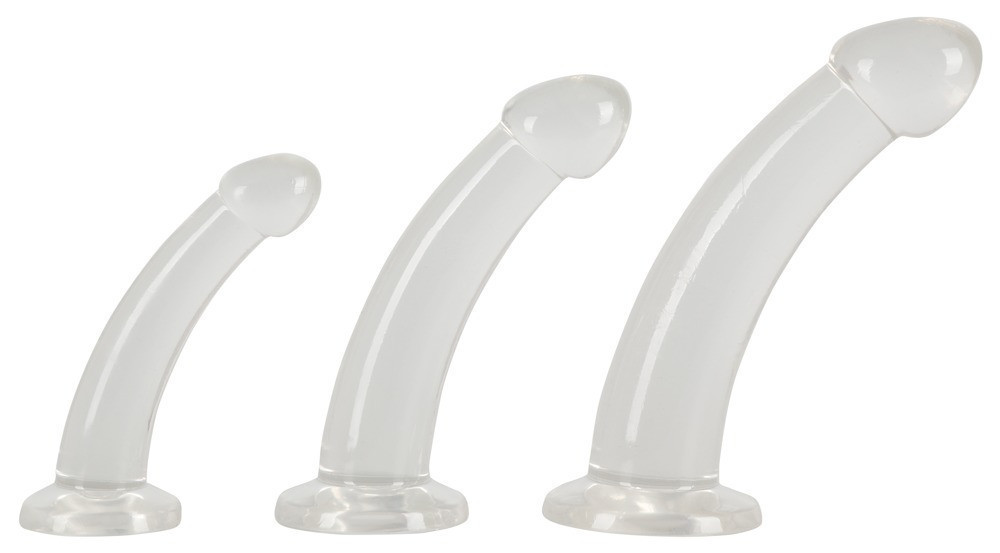 Набір анальних стимуляторів - Crystal Clear Anal Training Set Sex Aura Київ - фото 2