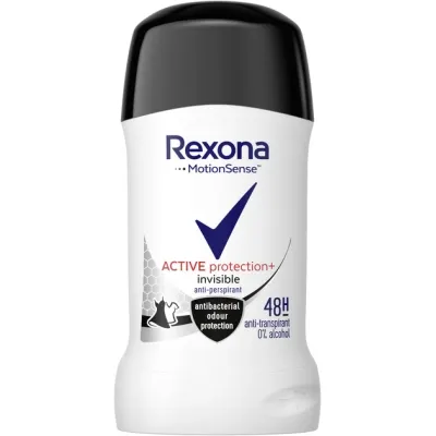 Антиперспірант Rexona Активний захист та невидимий на чорному та білому одязі 40 мл (87340655) Вінниця