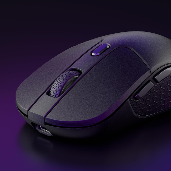 Бездротова ігрова миша Keychron M3 8K Black, PixArt 3950, 30000 DPI, 8000 Гц, Bluetooth 5.3, 2.4 ГГц, USB-C, 79 г Київ