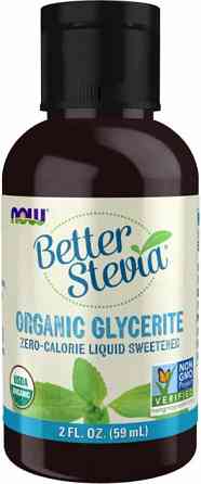 Стевия подсластитель натуральный Now Foods Better Stevia Glycerite 59ml Киев
