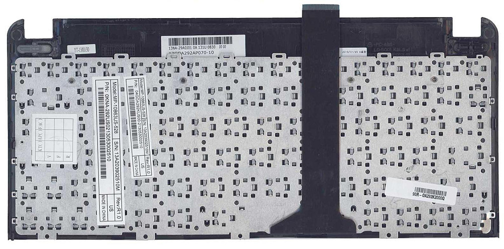 Клавиатура для ноутбука Asus EEE PC (1015) Black, (Black Frame) RU Вінниця - фото 3