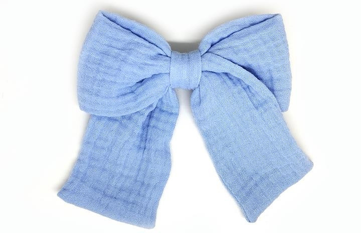 Шпилька для волосся Бант блакитний Київ - фото 1