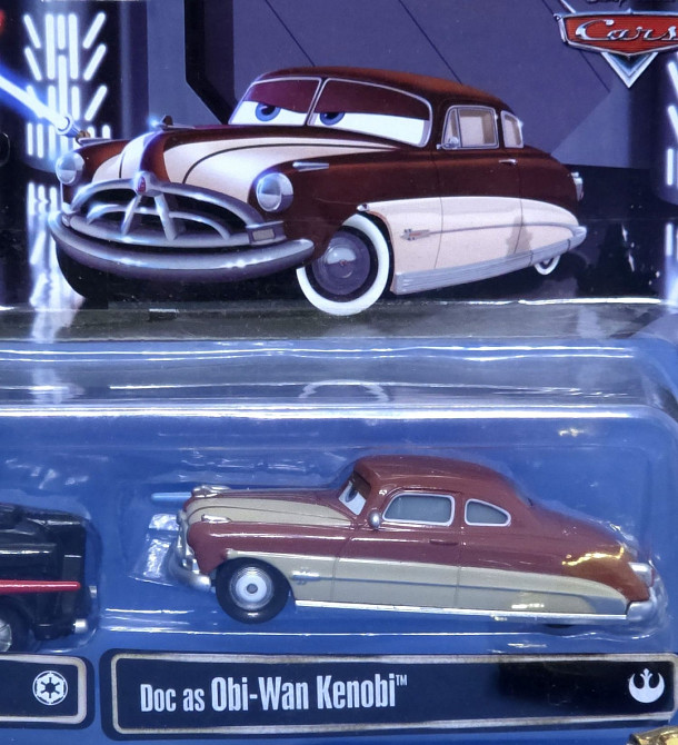 Тачки Звездные Войны Док Хадсон Оби-Ван Кеноби и Мёрр Дарт Вейдер Cars. Харьков - изображение 6