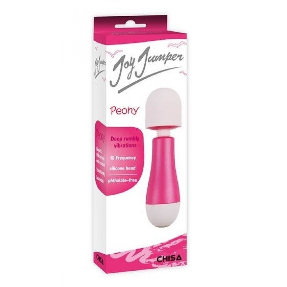 Мини вибромассажер Chisa Joy Jumper, розово-белый Sex Aura Киев - изображение 2