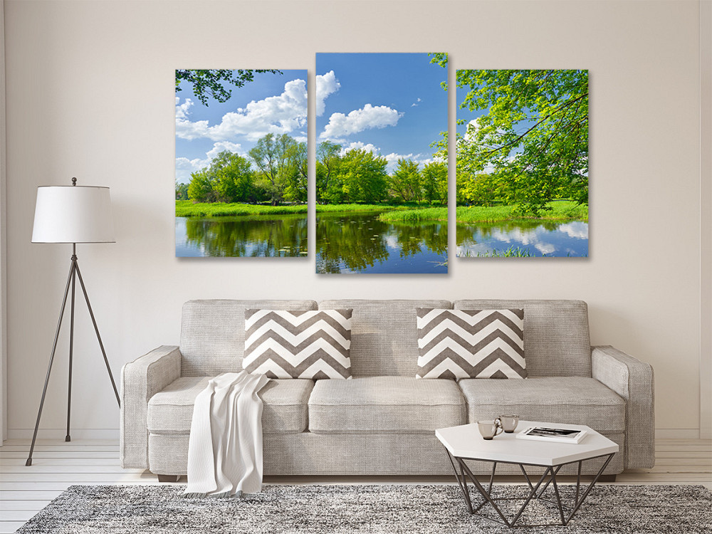 Модульная картина в гостиную / спальню  Природа  Art-661_3 70x130 см Киев - изображение 2