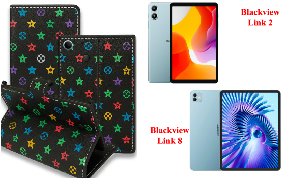 Книга-трансформер для планшета Blackview Link 2, Link 8, цвет Black Lyi Black Киев