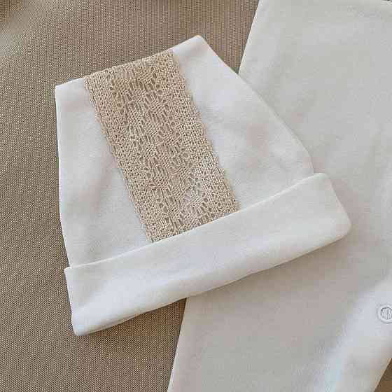 Чоловічок для хрещення "Арін" інтерлок зріст 56 см (0 – 1 місяць) Betis Молочний Кривий Ріг