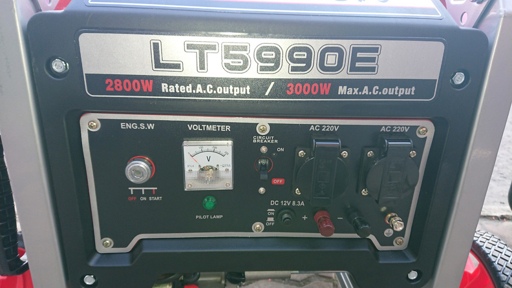 Генератор бензиновий LUTIAN LT5990E 3 кВт електростартер Коломыя - изображение 2