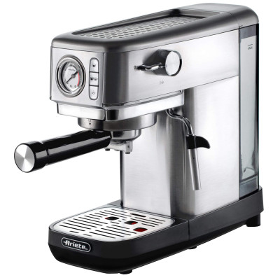 Ріжкова кавоварка еспресо Ariete 1381 Silver (00M138110AR0) Вінниця - фото 1