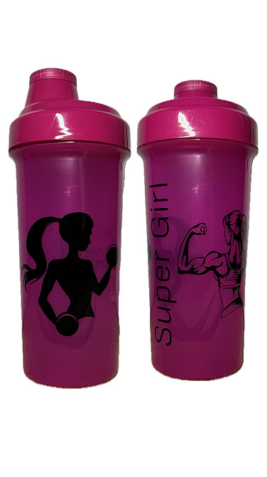 Шейкер Super Girl 750 мл Pink Луцк - изображение 1