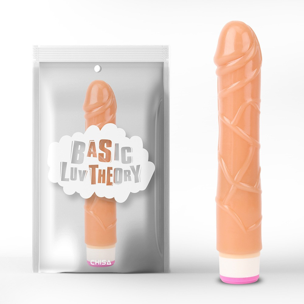 Вибратор реалистичный на батарейках Chisa Basic Luv Theory Pulsator, 23 см (без упаковки) Sex Aura Киев - изображение 6